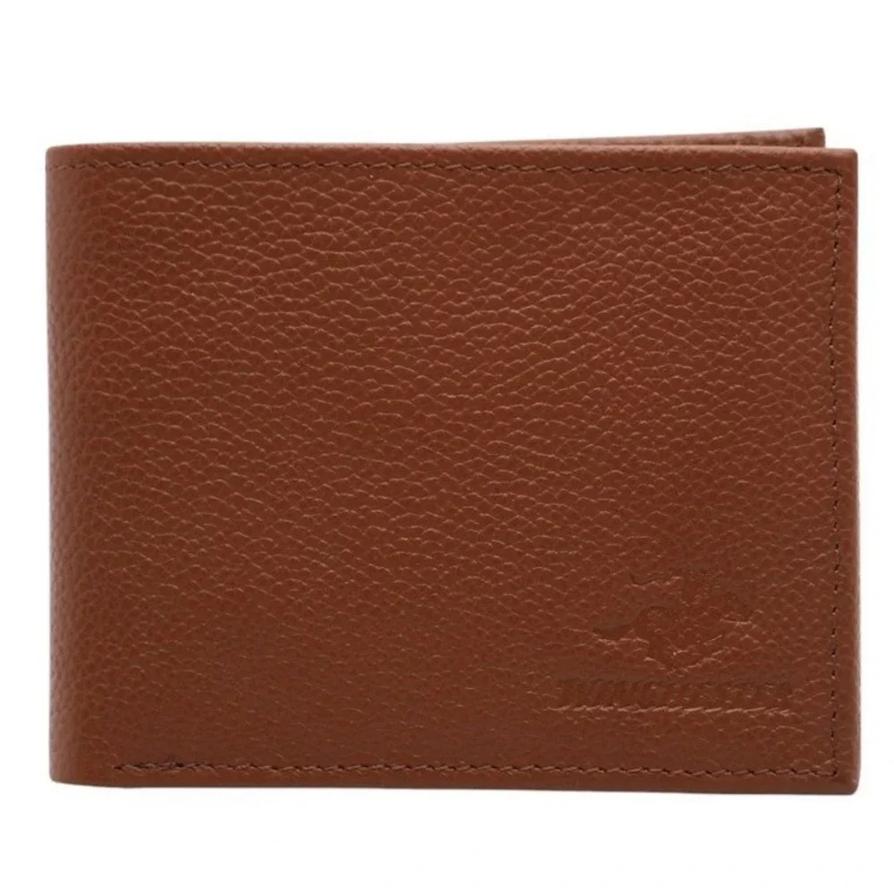 Winchester Bi Fold Wallet Brown Leather New with Tags Classic Western Style